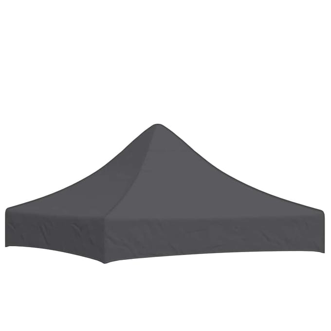 vidaXL - Partytentdak - 270 - g/m² - 2x2 - m - antraciet