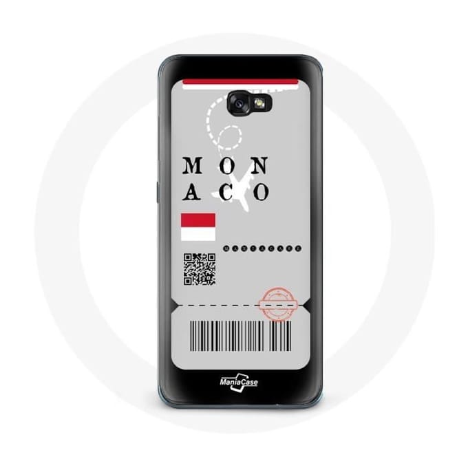 Hoesje voor Samsung Galaxy A8 2016 Monaco vliegticket