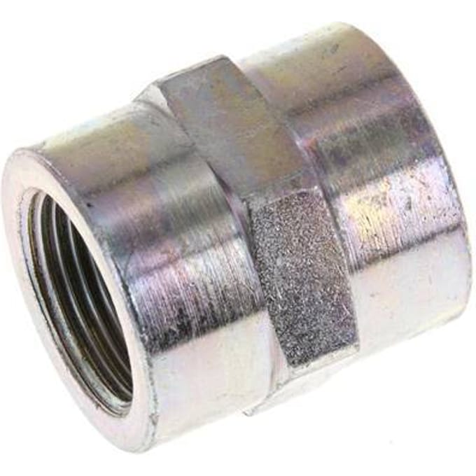 G 3/4'' Verzinkt Stalen Sok 200 Bar - Hydrauliek
