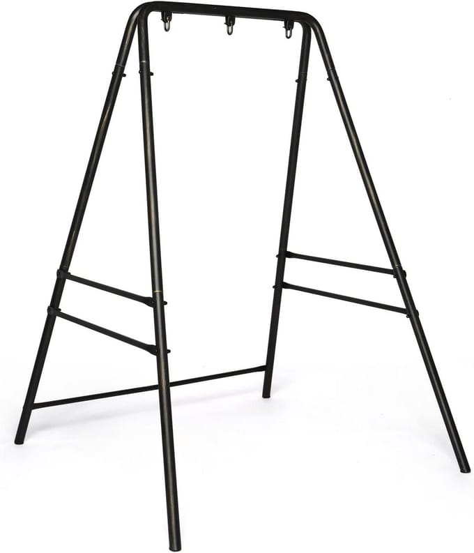 Hangmat Stoel Standaard - Schommel Frame - Ontspannen Buiten - Verstevigde Structuur - 180 cm Hoog - Brons