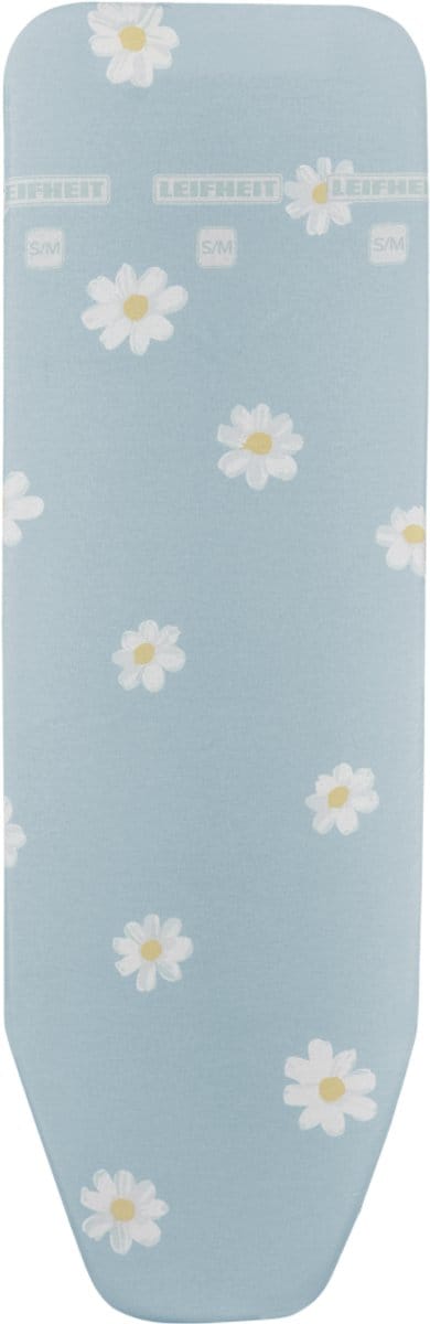 Leifheit Strijkplankhoes Cotton Classic S/m - 3mm Schuimvulling - Elastisch Trekkoord - 125x40cm
