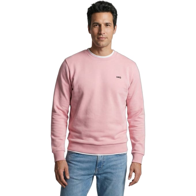 McGregor Mcg Logo Crew Light Pink Taglia: L | Maglioni a maglia Outlet | Uomo | Rosa