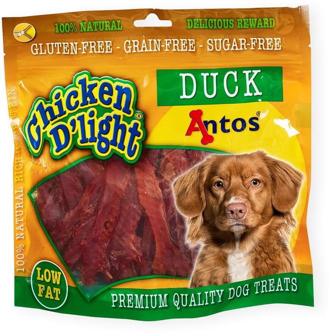 Antos Chicken D'Light - Hondensnacks - Eend 400 g
