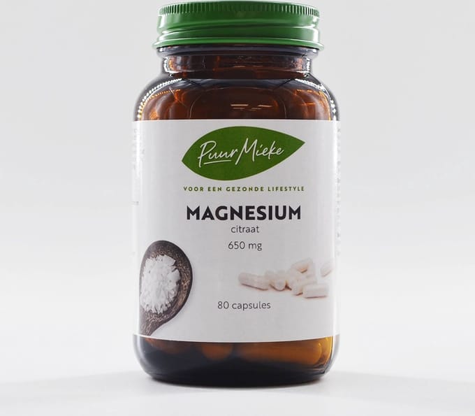 Magnesium Citraat - 650mg - 80 capsules