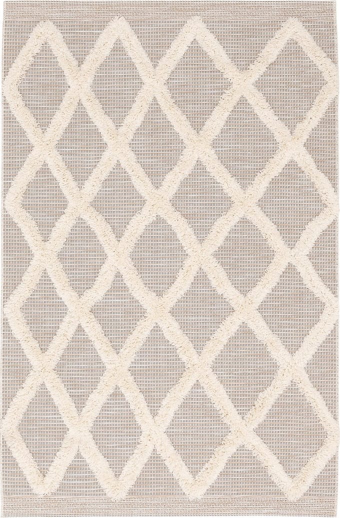 Pergamon Binnen & buiten vloerkleed Shaggy Juist diamanten