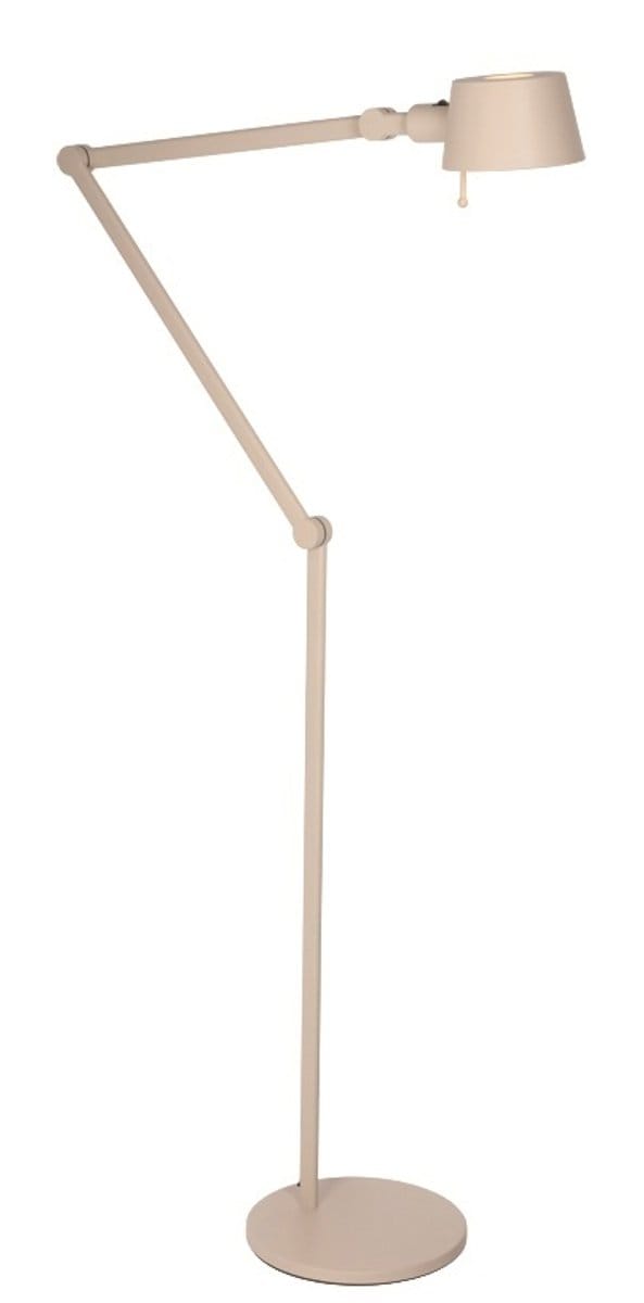 Freelight Vloerlamp Sovrano Crème 1 Lichts 2 Armen