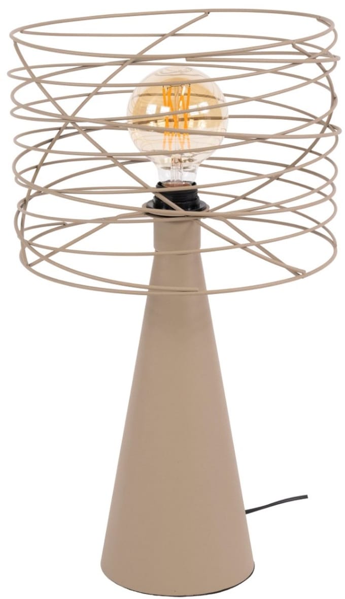 AnLi Style Tafellamp Curl 1L Beige