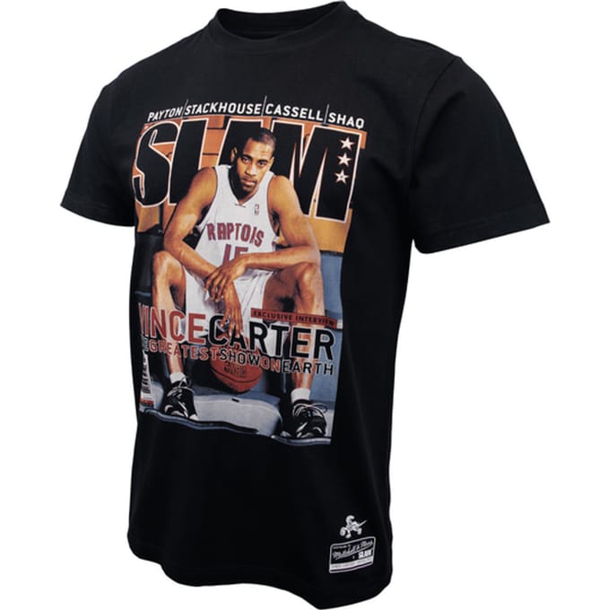 Mitchell And Ness NBA Toronto Raptors Slam Carter T-shirt Zwart