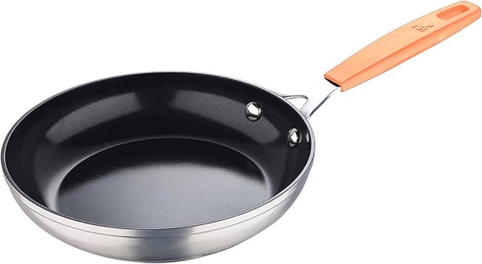 Compacte Gesmede Aluminium Inductiepan Ø 16 cm - Ideaal voor Koken