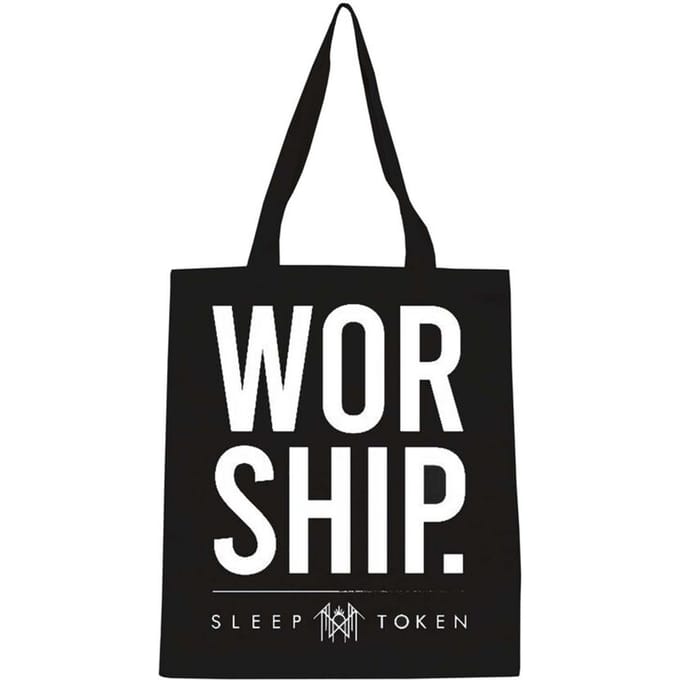 Sleep Token Worship Unisex Linnen tas - zwart - Standard