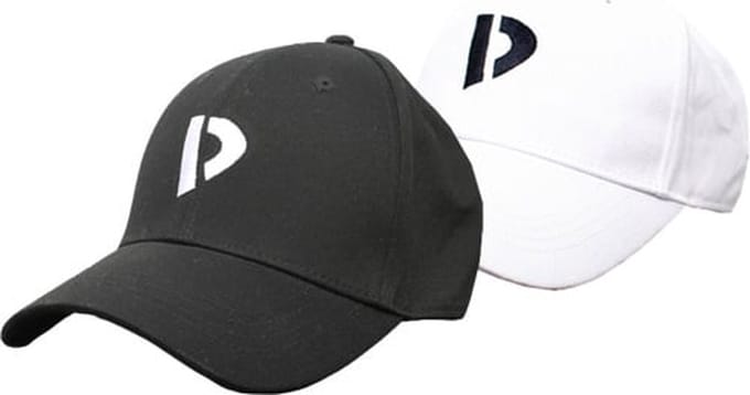2-Pack Donnay - Baseball Caps - Black/White (910) - maat Volwassen