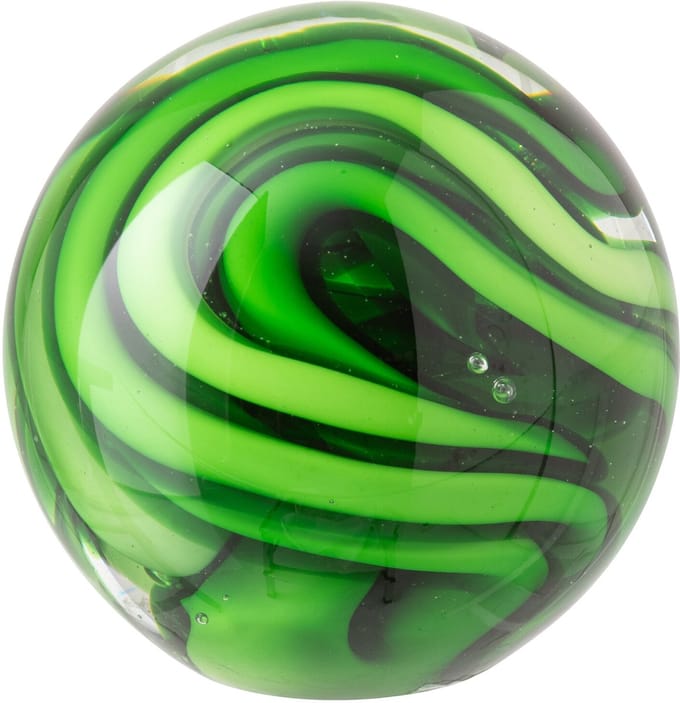 J-Line presse-papier Bal - glas - groen - medium