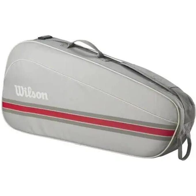 Tas voor 3 tennisrackets Wilson Team 2025