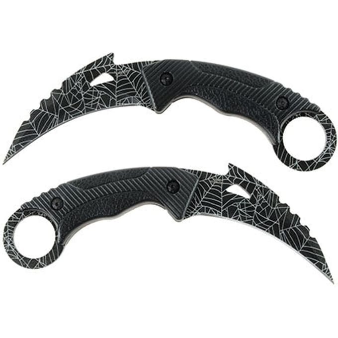 X-treme fixed karambit spiderweb