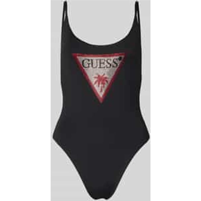 Dames zwempak uit 1 stuk Guess Rhinestone