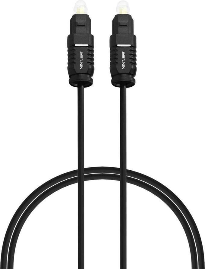 Ninzer - optische kabel 5 meter - heldere digitale audio - flexibele installatie