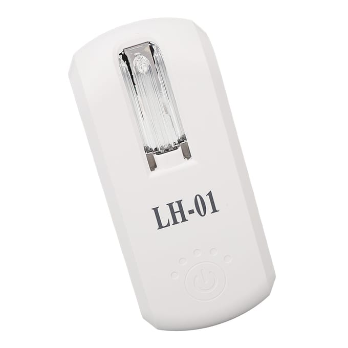 Toiletpot UV Lamp Ozon Waterdicht 2 Modi Oplaadbaar Multifunctioneel Sensor Toilet UV LED white