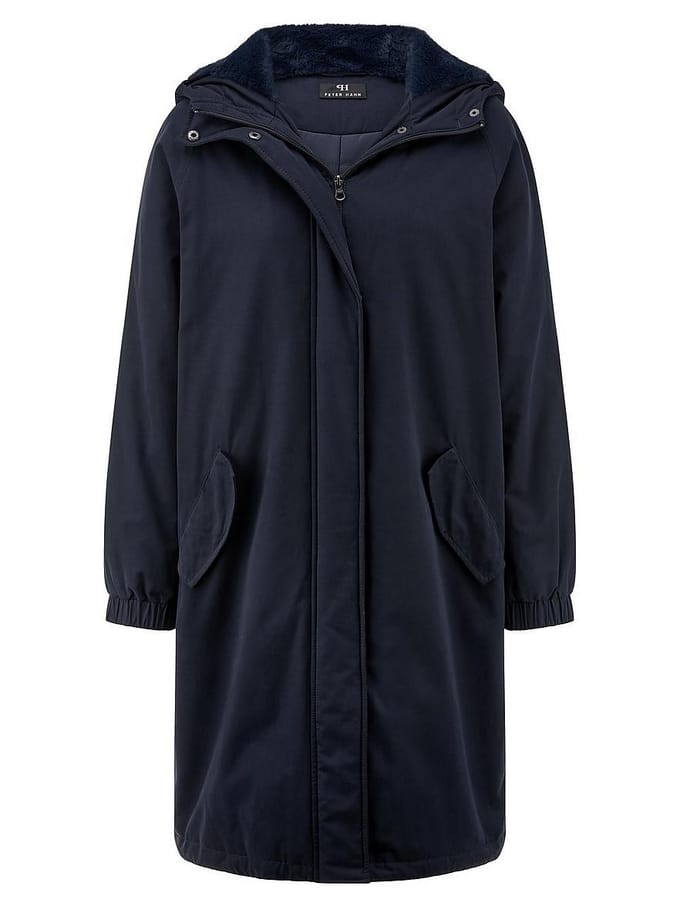 Parka Van Peter Hahn blauw