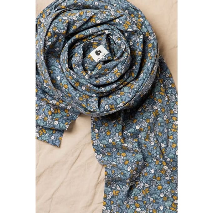 Draagdoek voor baby Coracor Tinyflower