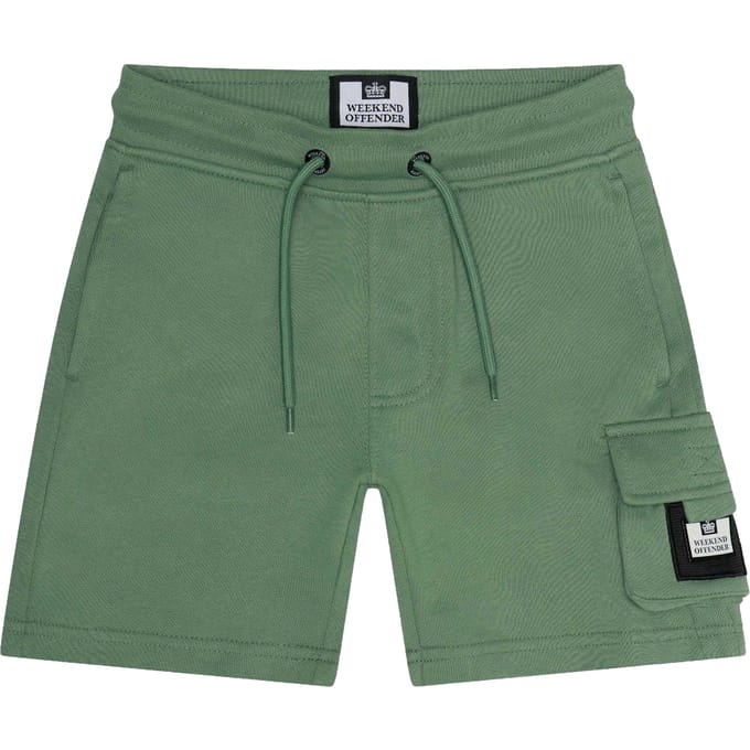 Weekend Offender Jongens Nieuwe Carillo Regular Shorts (Midden Groen)