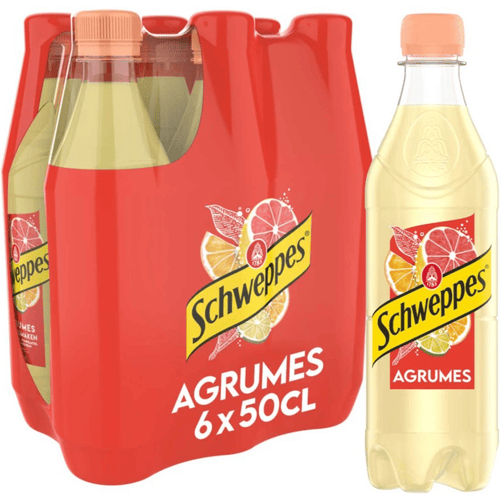 Schweppes Agrumes - 6 x 500 ml