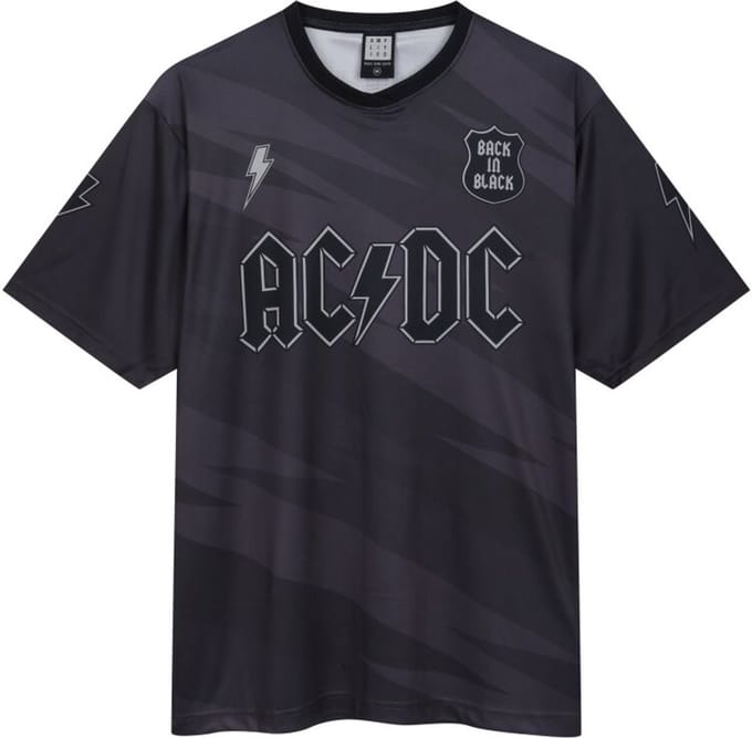 AC/DC Rock FC - Back in Black Heren Jersey - meerkleurig - S
