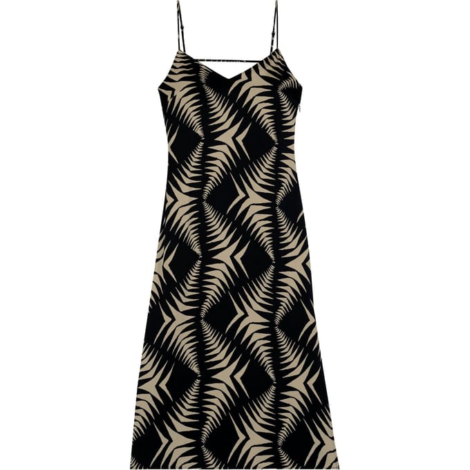 BA&SH Robe Napi Noir Maat: M | Midi Jurken Outlet | Dames | Zwart
