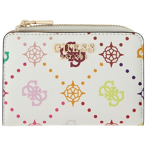 Guess Emelie Portemonnee Dames - Ritsportemonnee - Imitatieleer - Print