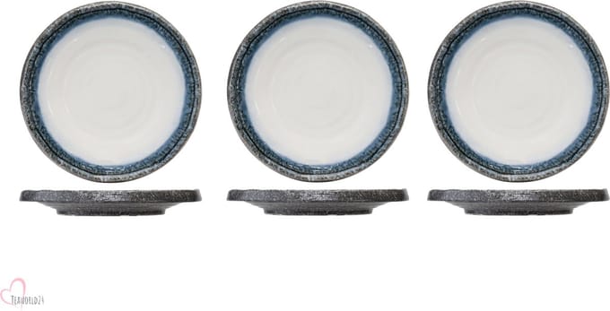 COSY & TRENDY SEA PEARL PLAT BORD D22XH3CM, SET VAN 3