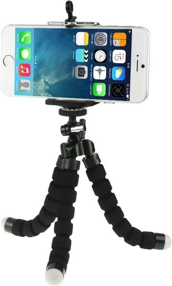 Flexible Octopus Bubble Tripod Houder Stand Mount voor Universele Mobiele Telefoon