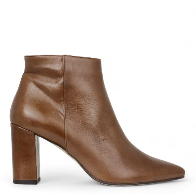 Noë Shoes Nirma Enkellaars Mid Brown