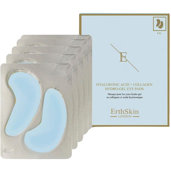 ErthSkin London Hyaluronzuur + Collageen Hydrogel Oogkussentjes 100