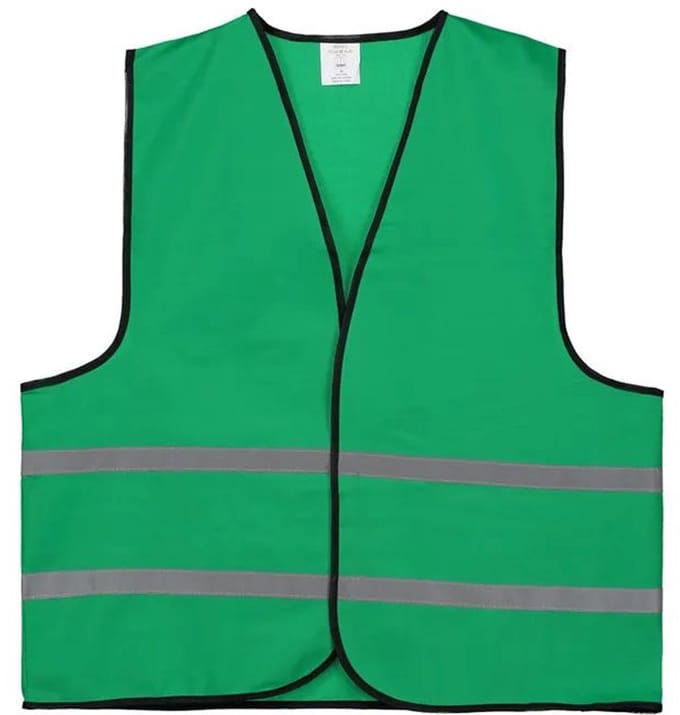 Groen veiligheidshesje 1 stuk