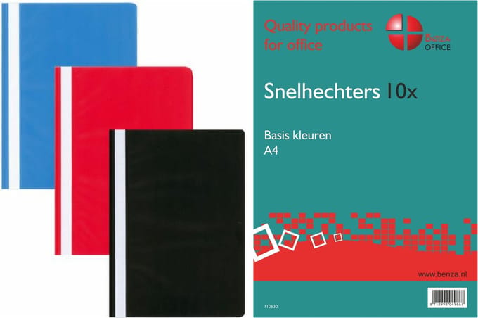 Benza - Snelhechters Basic Kleuren - 10 stuks