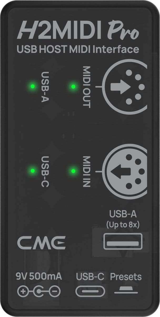 CME H2MIDI Pro - MIDI-tool voor keyboards