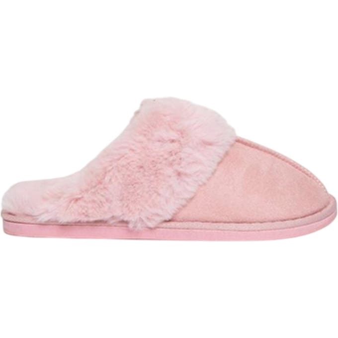 Threadbare Solace suède muiltjes voor dames (Roze)