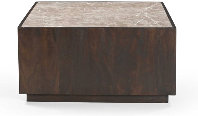 Starfurn - Salontafel - Bruin - 80x80x40 cm