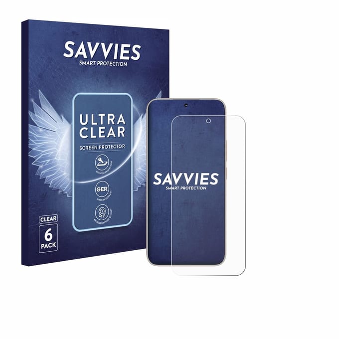 Savvies - Screenprotector voor Honor 400 - Folie Beschermfolie transparant 6 Stuks