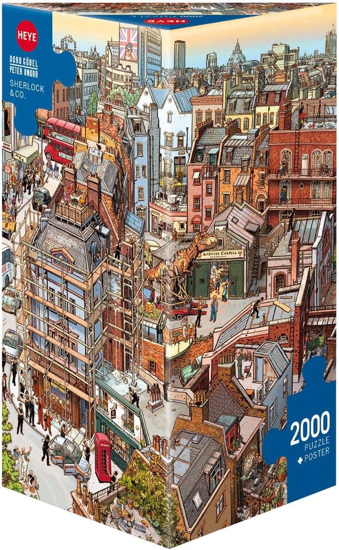 Legpuzzel - Afbeeldingspuzzel - Ontspannen Tijdverdrijf - 2000 Stukjes - 96x68 cm - Geel