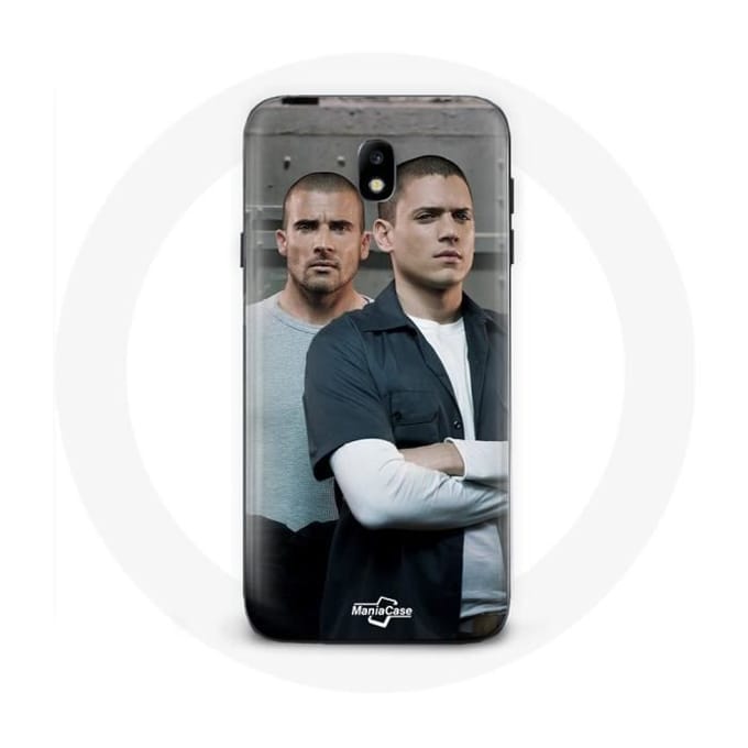 Hoesje Samsung Galaxy J3 2017 Prison Break Michael Scofield en Lincoln Burrows