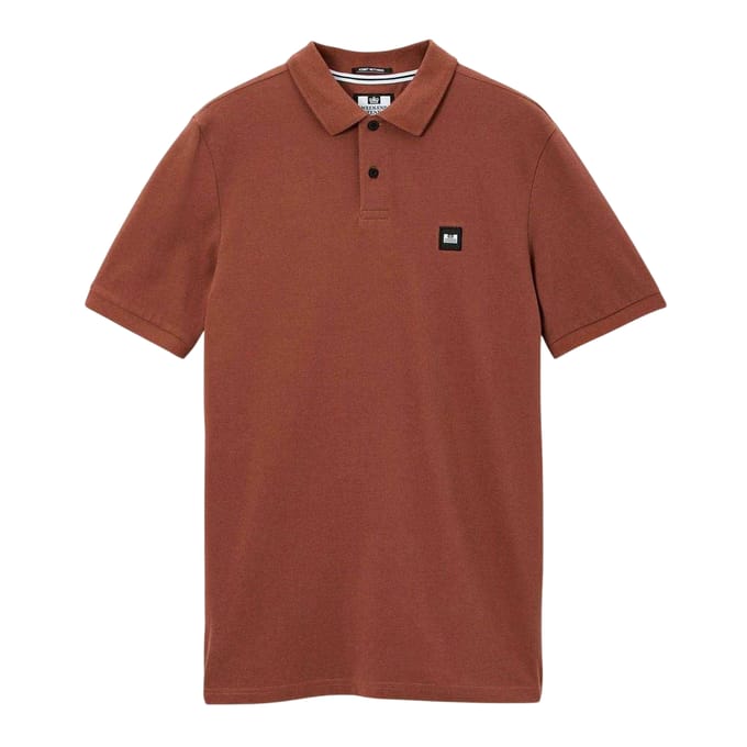 Weekend Offender Caneiros-poloshirt voor heren (Roest)