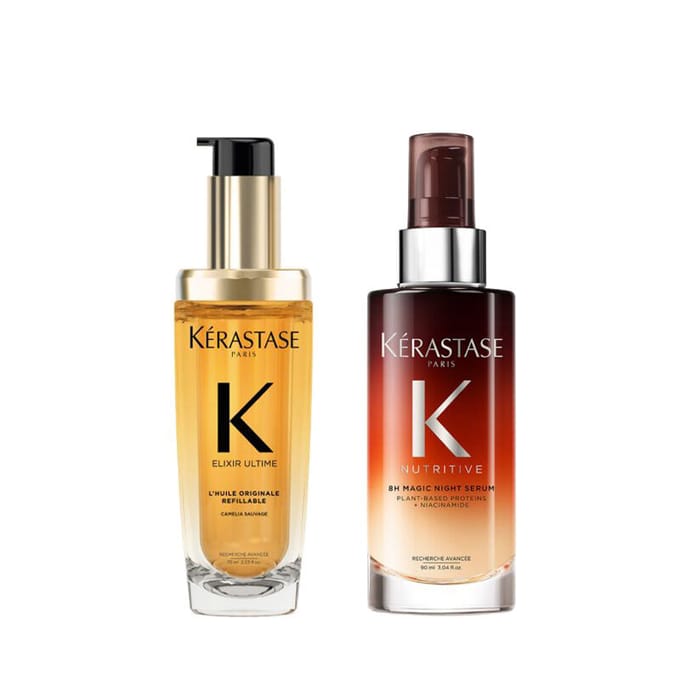 Kérastase Elixir Ultime Oil 75ml + Nutritive 8H Magic Night Serum 90ml