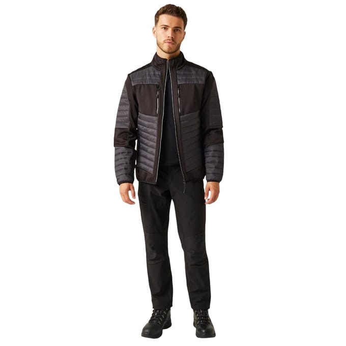 Regatta Heren E-Volve Hybride Stretch Jas (Klassiek rood/zwart)