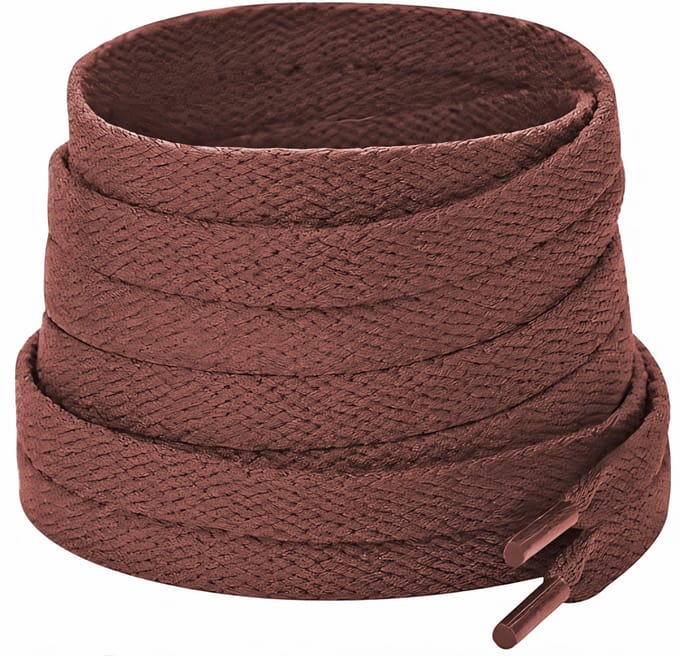 The Kicks Don Veters Plat 140CM - Mocha Bruin - 8mm