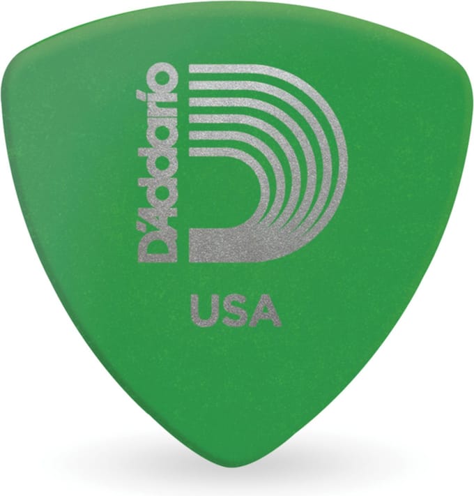 D'Addario 2DGN4-25 Duralin Guitar Picks Voor elektrische gitaar, Medium, Wide Shape (25 x)