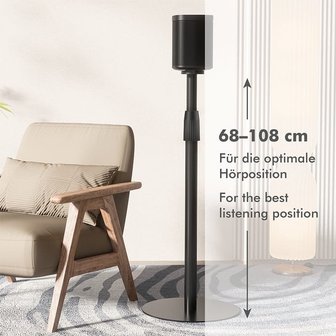 LogiLink Luidsprekerstander voor SONOS ERA, wit