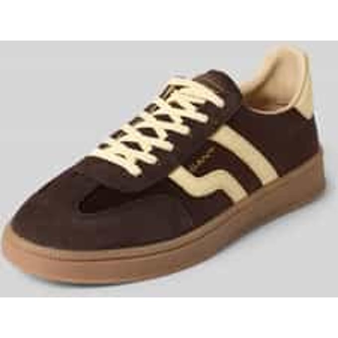sneakers van Leermix Model 'Cuzima'