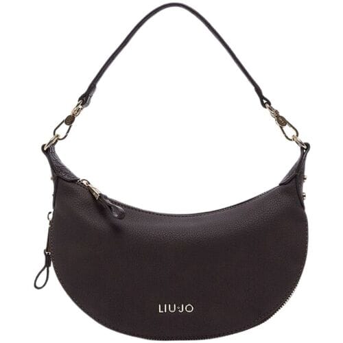 LIU JO schoudertas Kaliska Hobo Bag Deep Brown donkerbruin