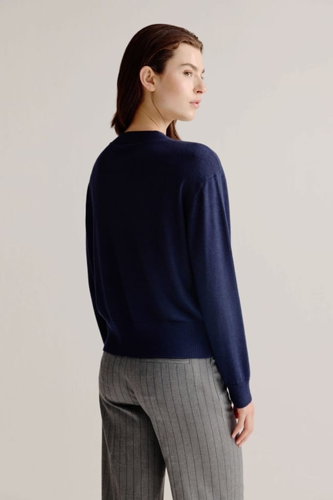 Josephine & Co August Cardigan Navy Größe: S | Cardigans Outlet | Damen | Blau