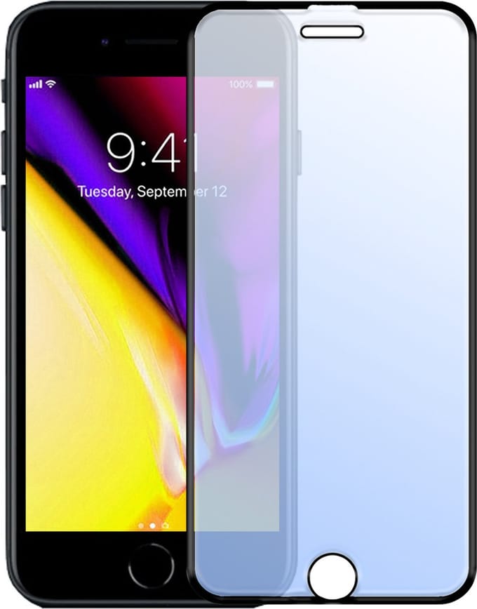 Screenprotector Geschikt voor iPhone 6 Plus Screenprotector Bescherm Glas - Screenprotector Geschikt voor iPhone 6 Plus Screen Protector Tempered Glass Full Screen Full Cover